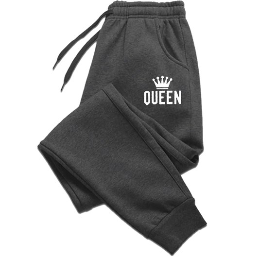 Queen Print Pants Women's Sports Pants Summer Clothes Women 2024 Sweatpants Woman Clothing Slacks Trousers Womens Pant Jeans